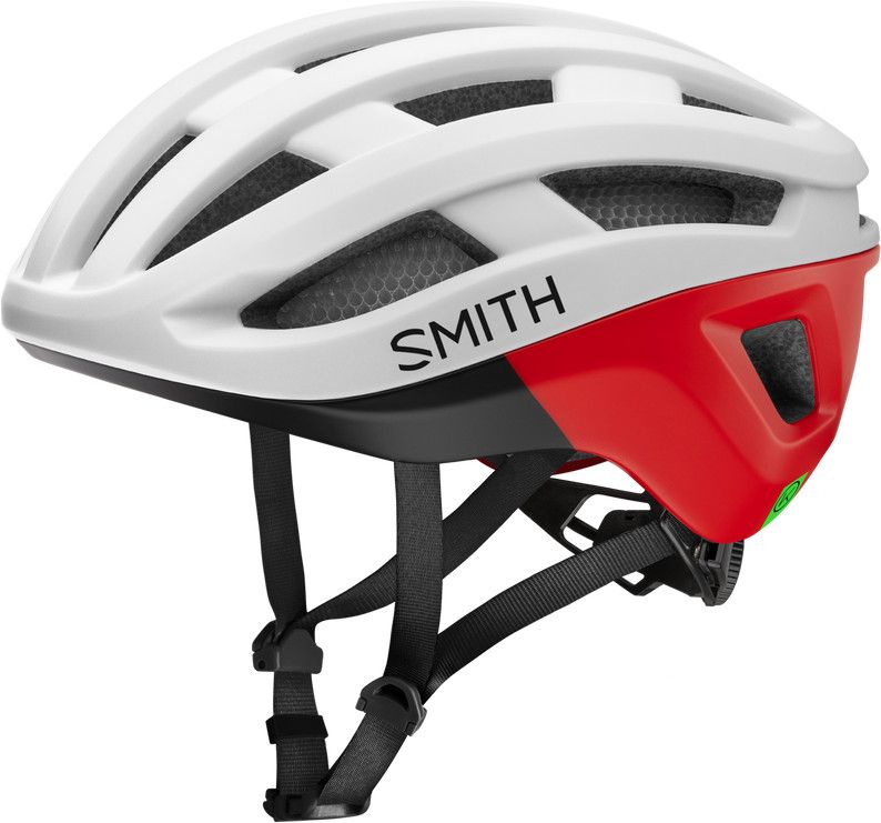 Casque Route Smith Persist Mips Blanc/Rouge