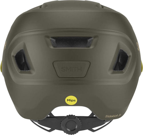 Casque VTT Enfant Smith Sidekick Jr. Mips Vert/Khaki