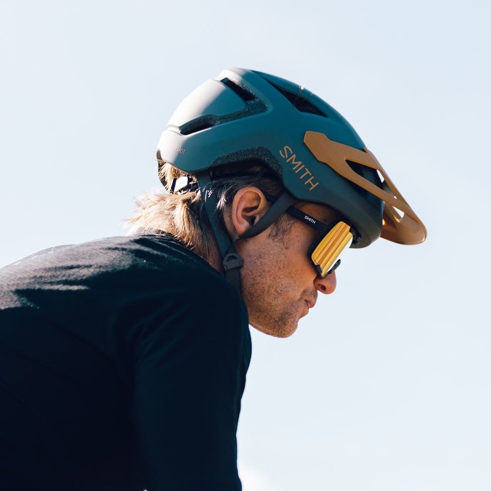 Casque VTT Smith Pilot Mips Bleu/Orange