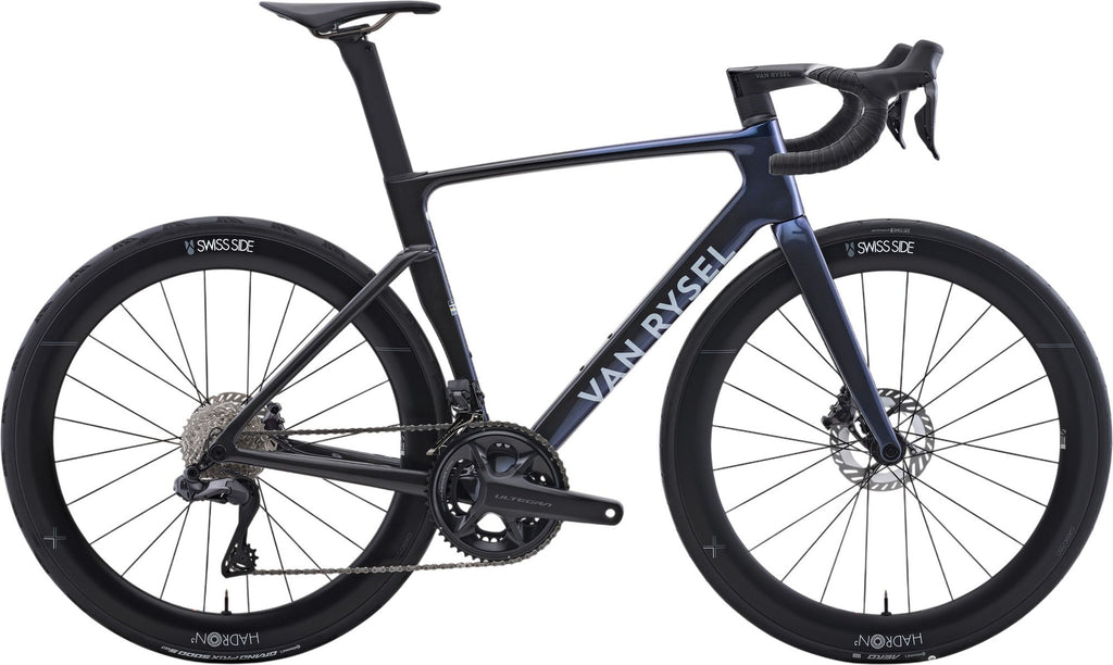 Vélo de Route Van Rysel RCR-R Pro Combo Deda x Van Rysel Shimano Ultegra Di2 12V 700 mm Bleu/Noir