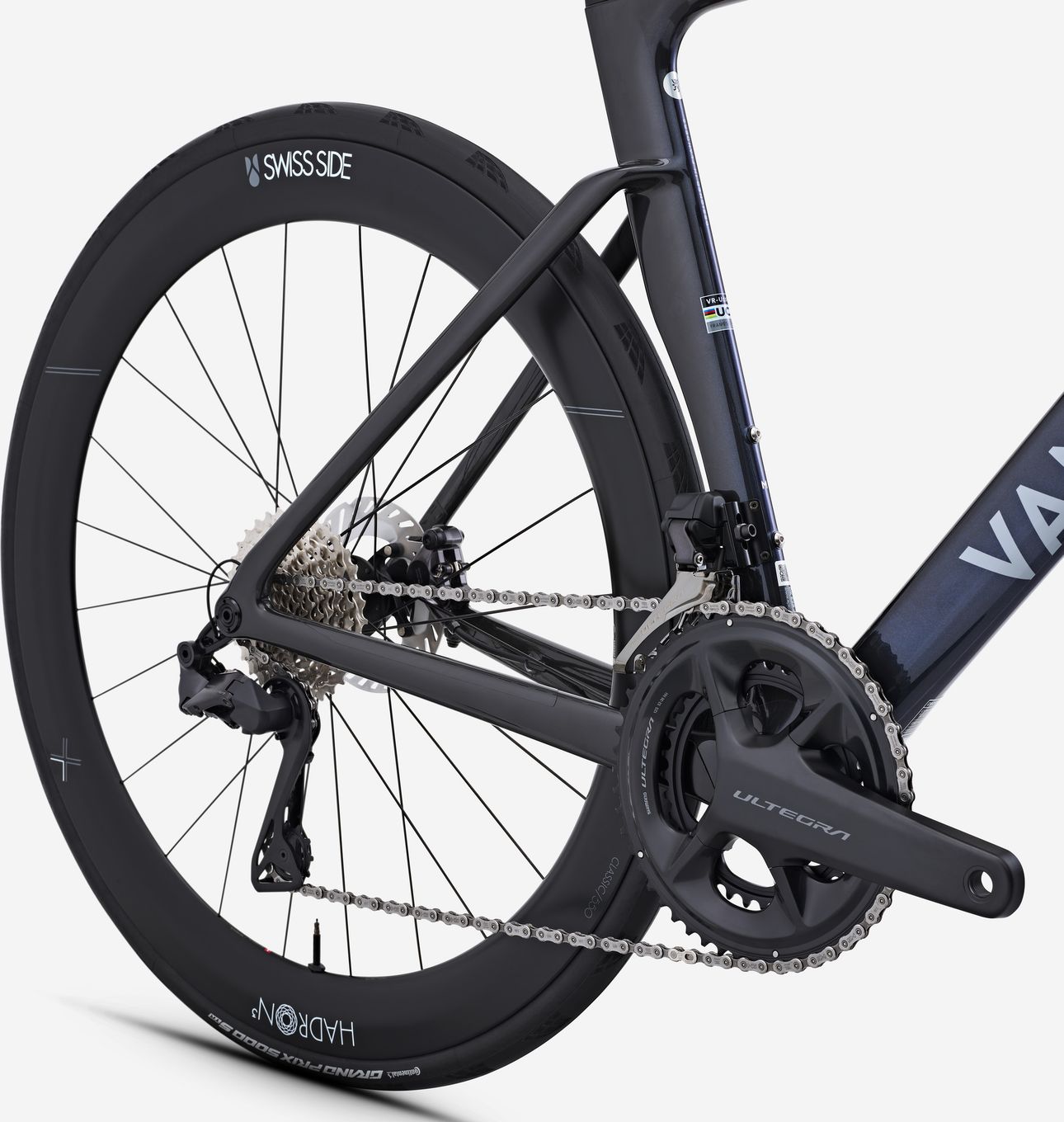 Vélo de Route Van Rysel RCR-R Pro Combo Deda x Van Rysel Shimano Ultegra Di2 12V 700 mm Bleu/Noir