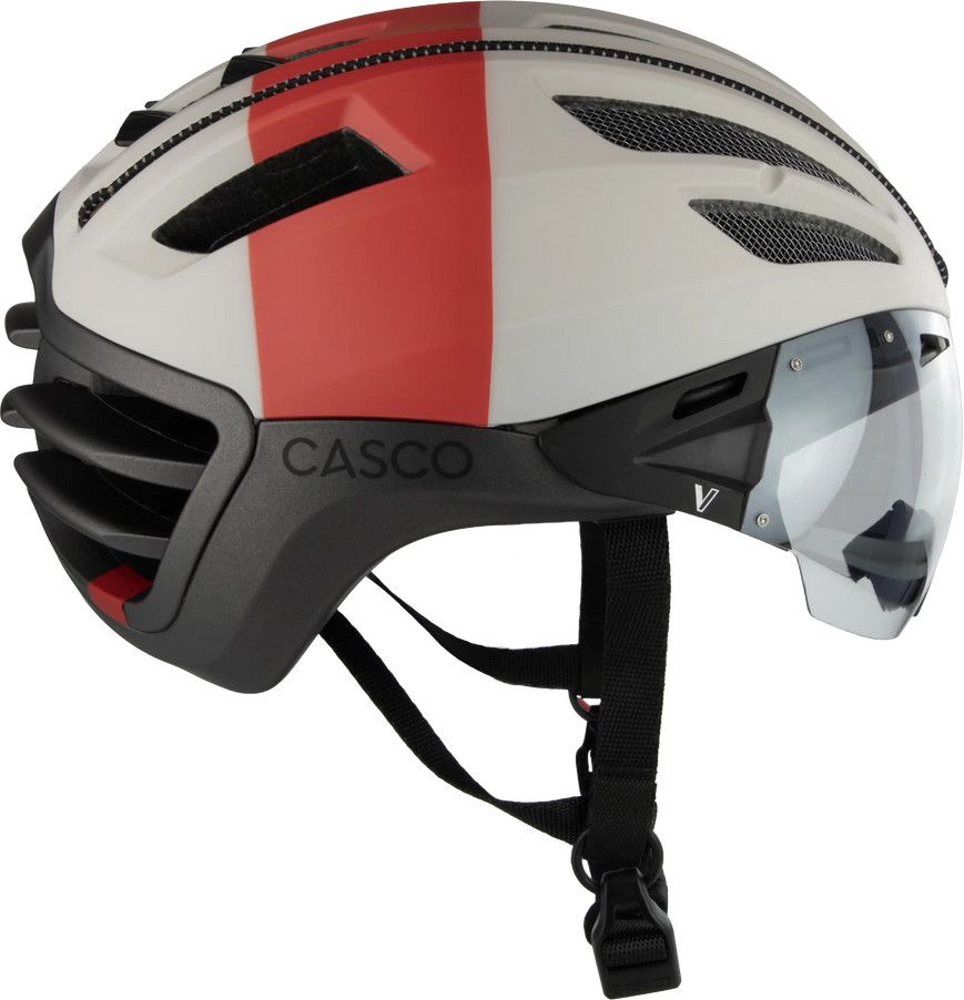 Casque Casco Speedairo Nitro Gris/Rouge