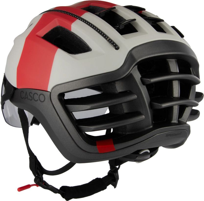 Casque Casco Speedairo Nitro Gris/Rouge