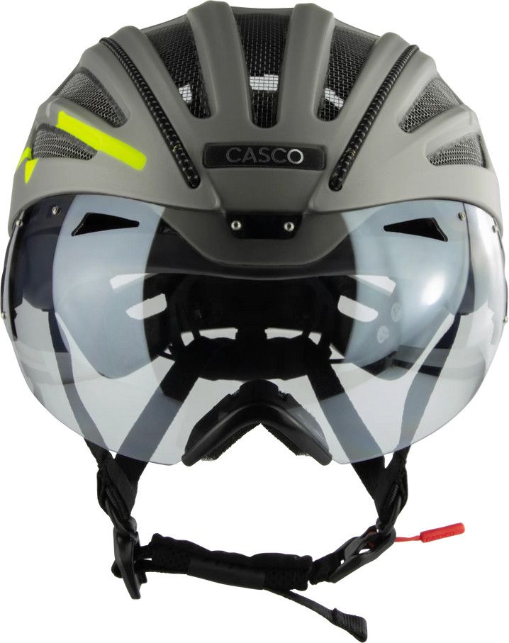 Casque Casco Speedairo Aero Silver/Noir