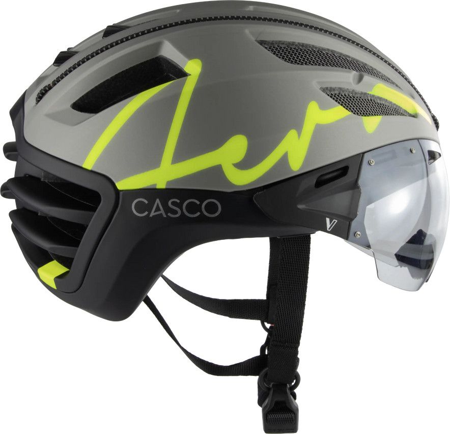 Casque Casco Speedairo Aero Silver/Noir