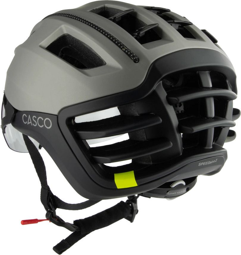 Casque Casco Speedairo Aero Silver/Noir