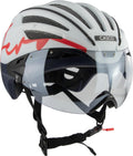 Casque Casco Speedairo Aero Bleu/Blanc