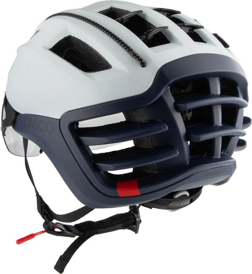 Casque Casco Speedairo Aero Bleu/Blanc