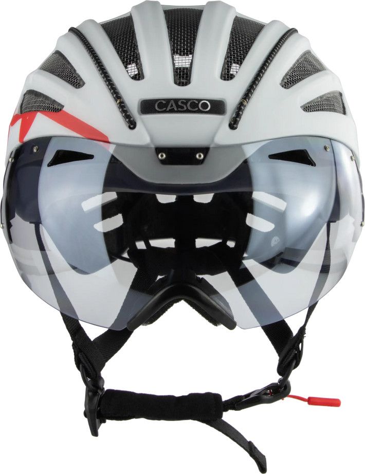Casque Casco Speedairo Aero Bleu/Blanc