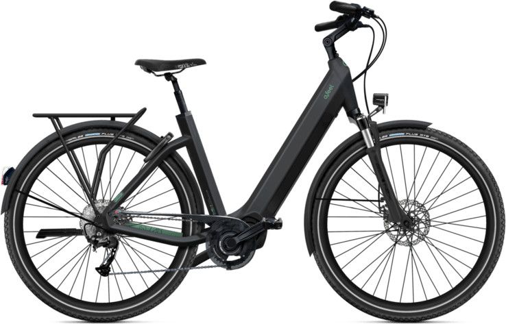 Vélo de Ville Électrique O2 Feel iSwan Explorer 6.1 Univ Shimano Alivio 9V 540 Wh 26'' Noir