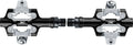 Paire de Pédales Automatiques OneUp XC Clip Noir