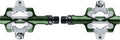 Paire de Pédales Automatiques OneUp XC Clip Vert