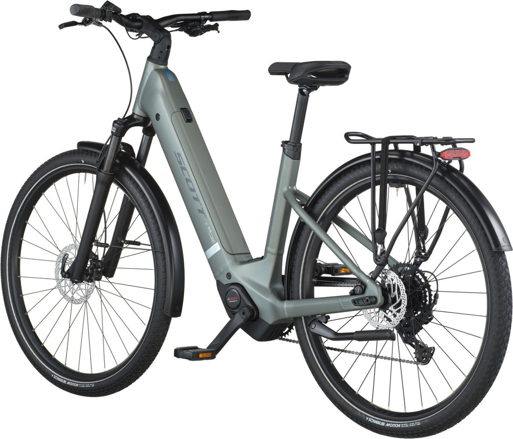 Vélo de Ville Électrique Scott Sub Sport 30 Wave Shimano Cues 9V 540Wh 700mm Vert 2026