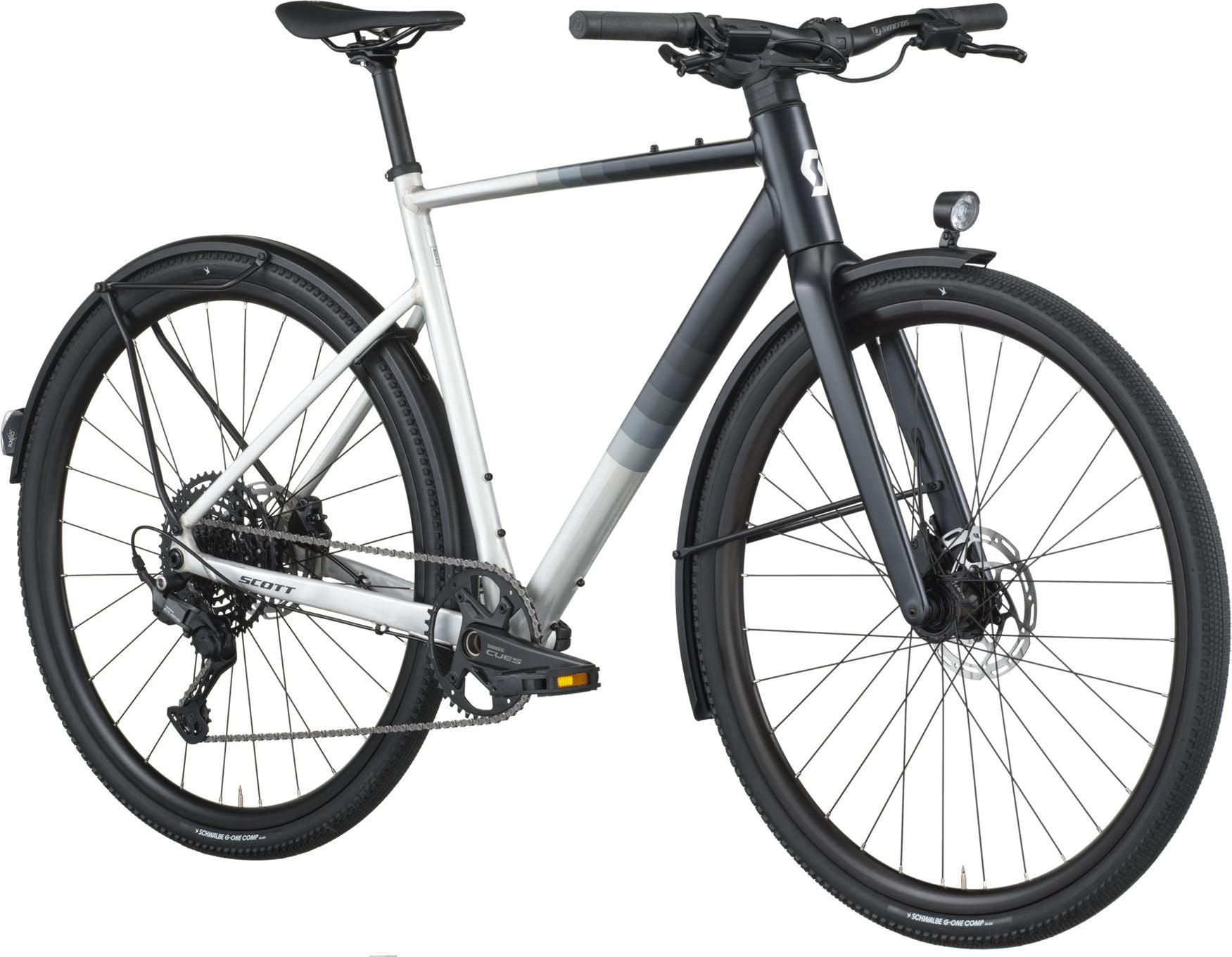 Vélo Fitness Scott Metrix 20 EQ Shimano Cues 10V 700 mm Noir/Argent 2026