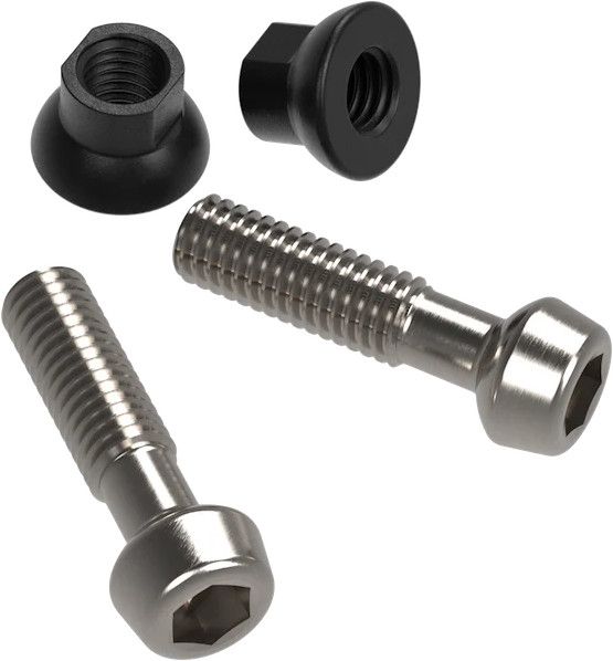 Kit avec Vis en Titane et Écrous OneUp pour Tige de Selle OneUp V2/V3