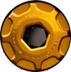 Vis de Pédalier auto-extractrice OAK pour Sram DUB M18/M30 Or