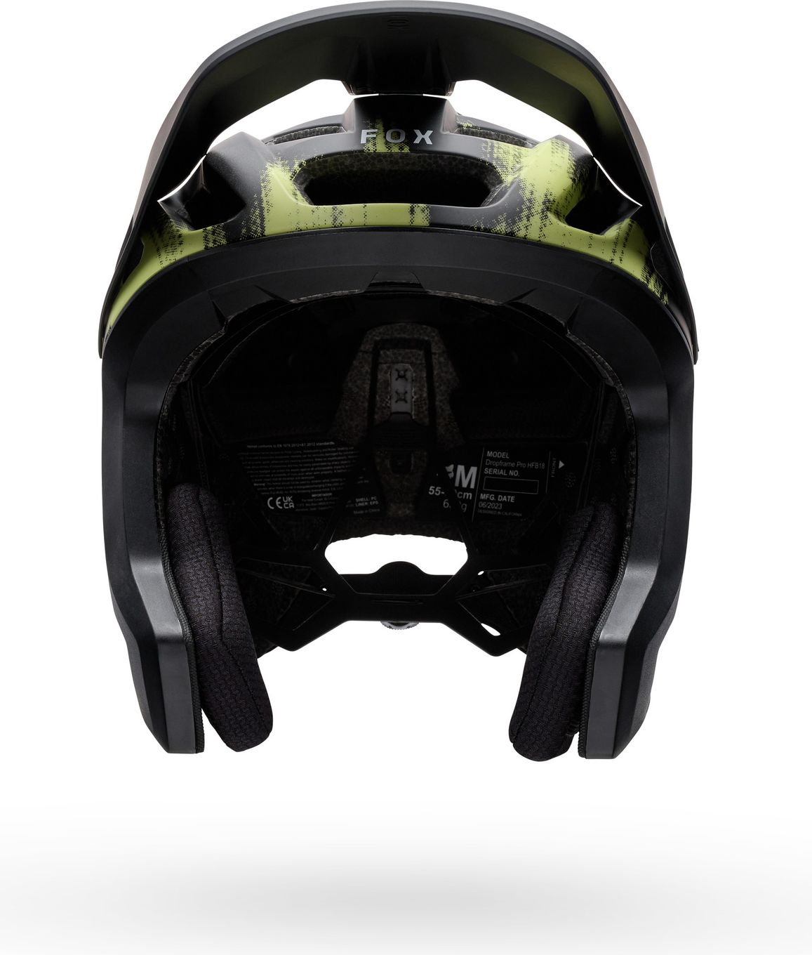 Casque Fox Dropframe Pro Flow Noir
