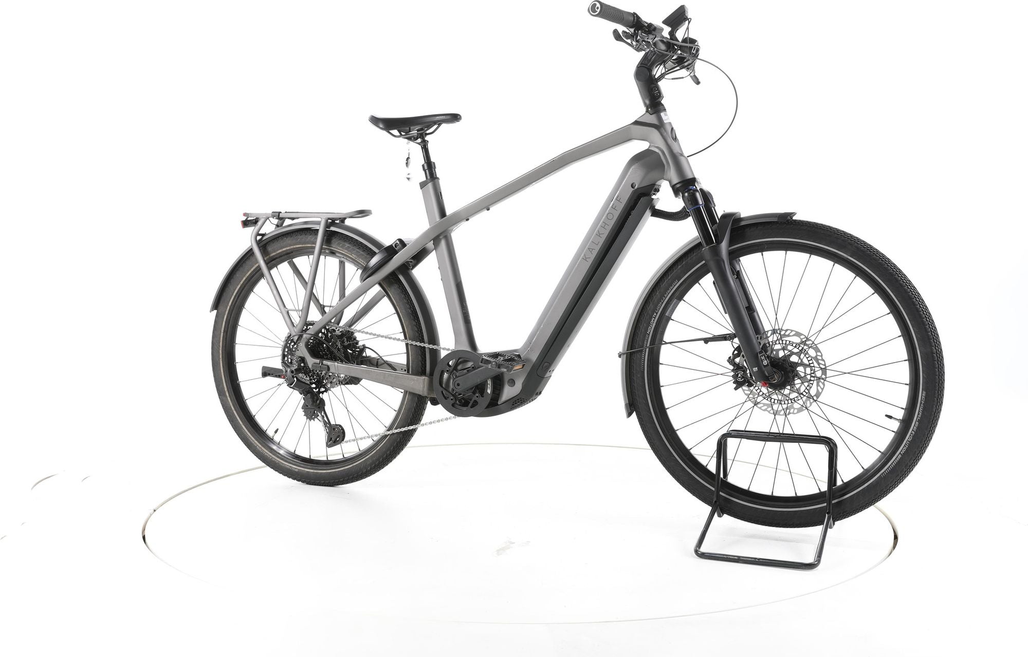 Produit reconditionné - Kalkhoff Endeavour 7.B Advance+ ABS Trekking E-Bike - Bon Etat