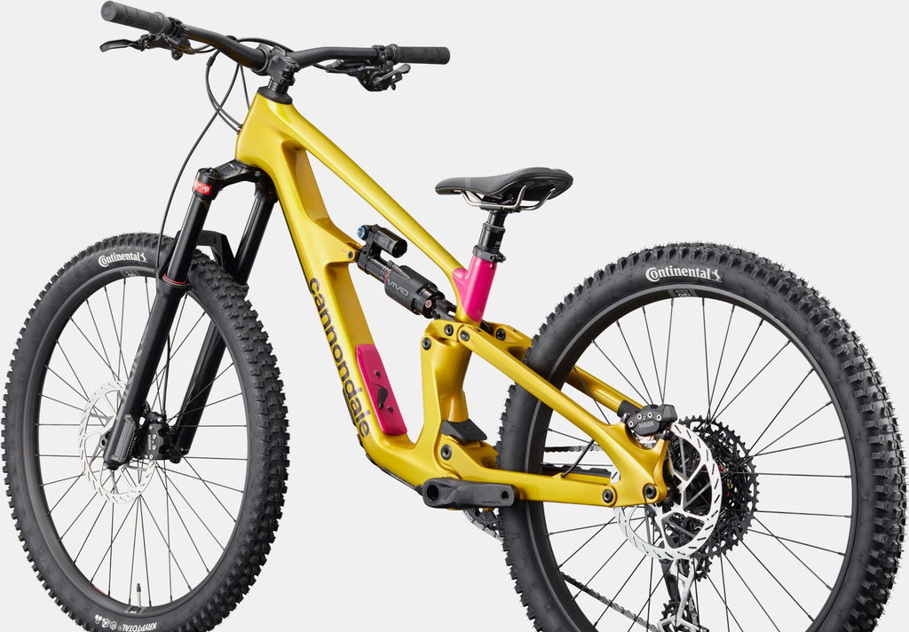 VTT Tout-Suspendu Cannondale Bad Habit 2 Sram 12V MX (29/27.5'') Jaune/Rose