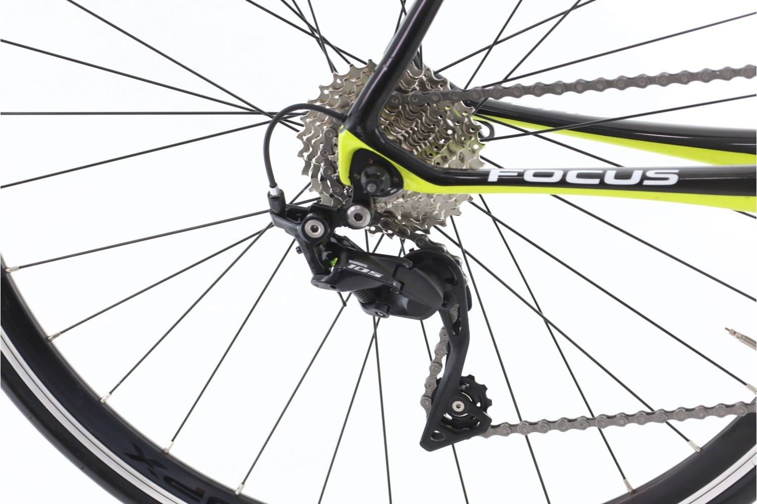 Produit reconditionné · Focus Cayo · Noir / Vélo de route | Très bon état