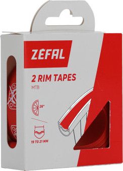 Fond de Jante Tubetype Zefal 26" Rouge