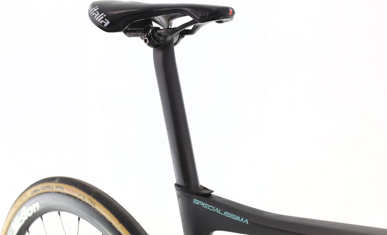 Produit reconditionné · Bianchi Specialissima Di2 12V Arkea Tema · Gris / Vélo de route | Très bon état