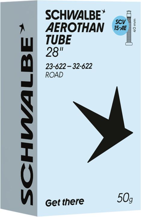 Chambre à Air Allégée Schwalbe Aerothan Road Schwalbe Clik Valve SCV15AE 700 mm Presta 40 mm
