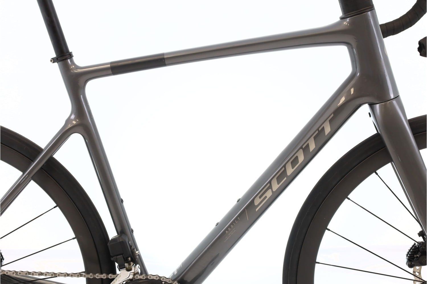 Produit reconditionné · Scott Addict 30 Di2 12V · Gris / Vélo de route | Très bon état