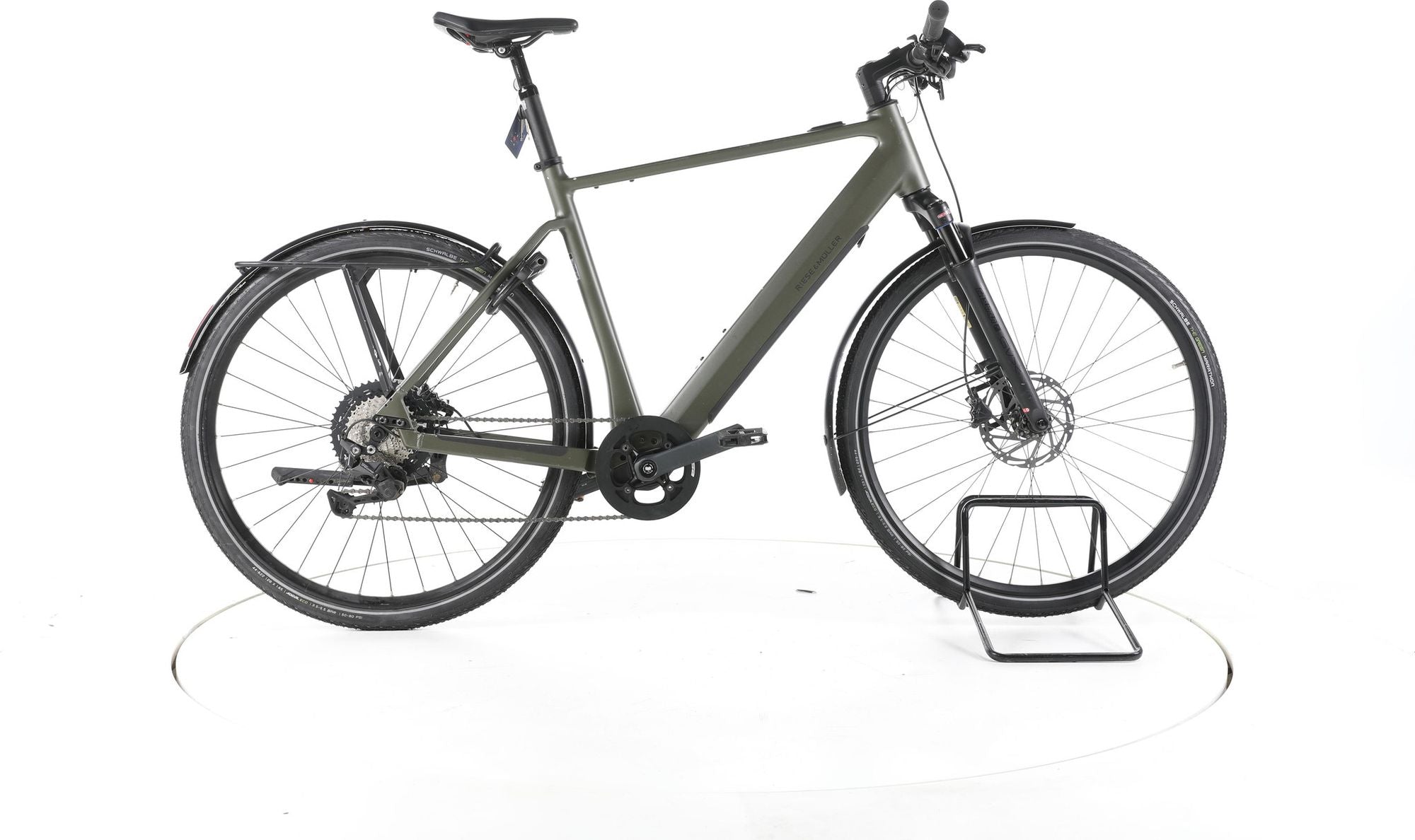 Produit reconditionné - Riese et Müller UBN Five touring Trekking E-Bike - Bon Etat
