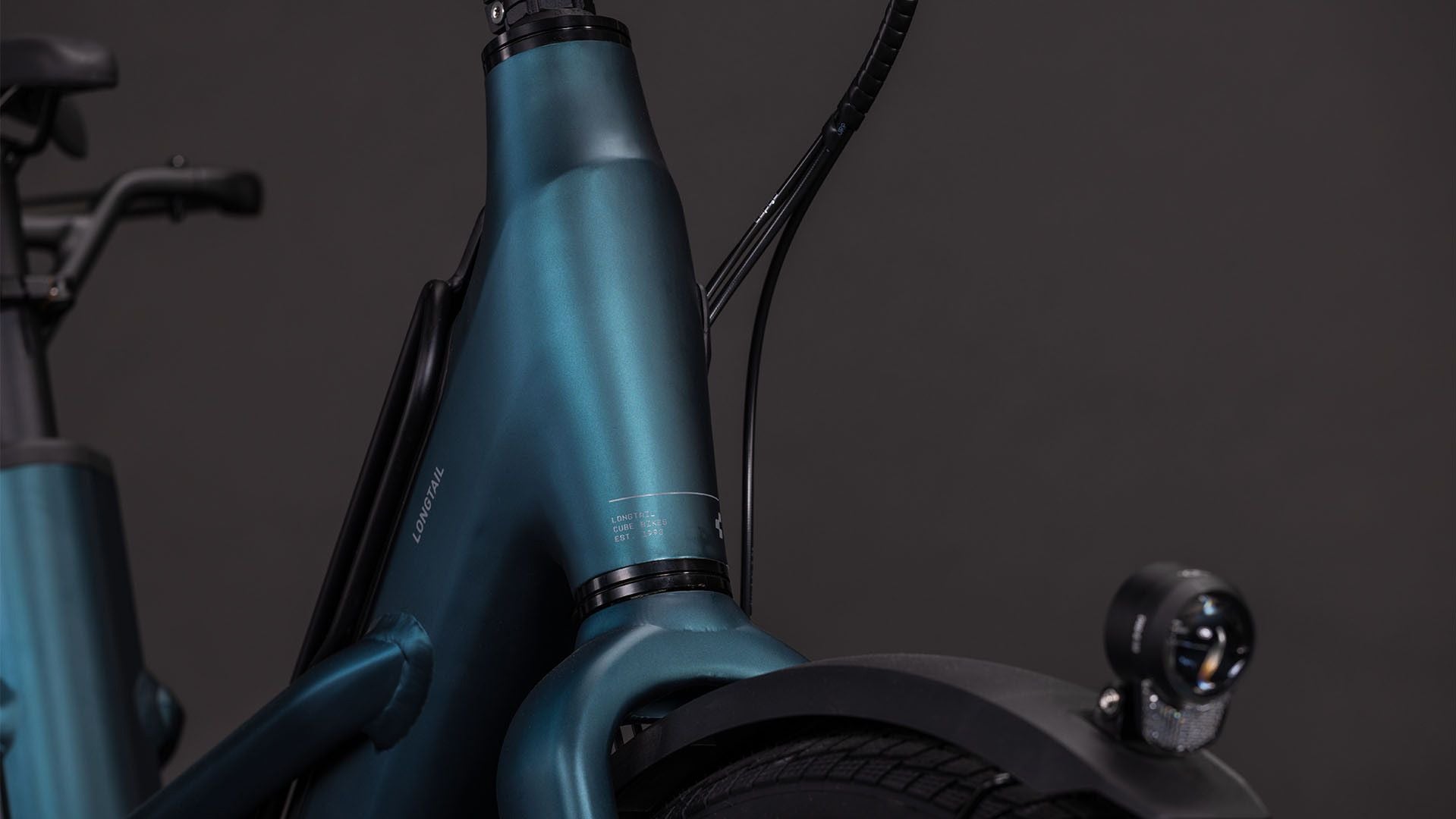 Vélo Cargo Longtail Électrique Cube Longtail Hybrid 800 Shimano Cues 11V 800 Wh 26'' Vert Royal 2026