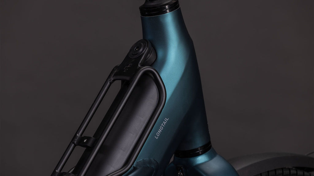 Vélo Cargo Longtail Électrique Cube Longtail Hybrid 800 Shimano Cues 11V 800 Wh 26'' Vert Royal 2026