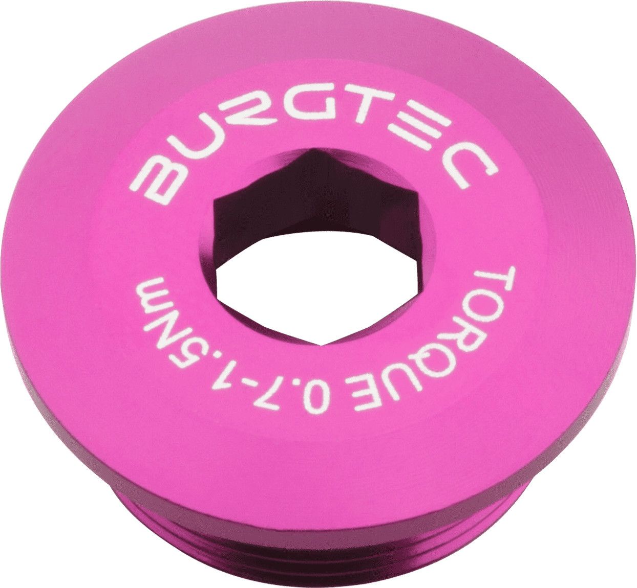 Vis de Pédalier Auto-Extractrice Burgtec Shimano Crank Bolt pour Shimano XTR/XT/SLX/LX/Deore/Saint/Zee/E-Bike Violet Rain