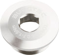 Vis de Pédalier Auto-Extractrice Burgtec Shimano Crank Bolt pour Shimano XTR/XT/SLX/LX/Deore/Saint/Zee/E-Bike Argent Rhodium