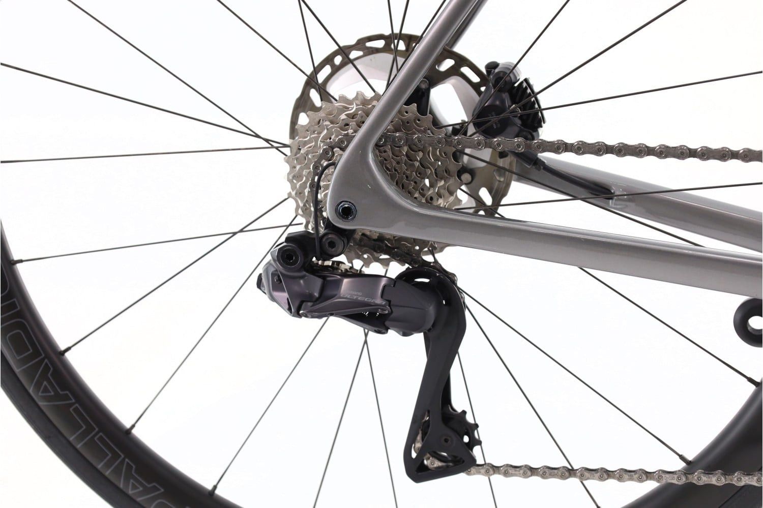 Produit reconditionné · Bianchi Specialissima Di2 12V · Gris / Vélo de route | Très bon état