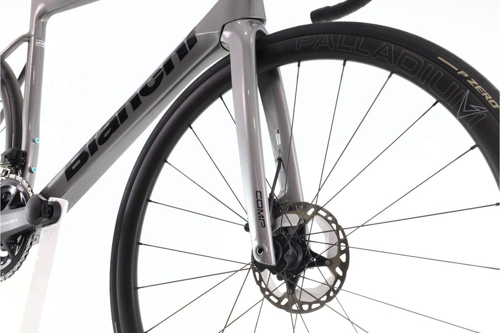 Produit reconditionné · Bianchi Specialissima Di2 12V · Gris / Vélo de route | Très bon état