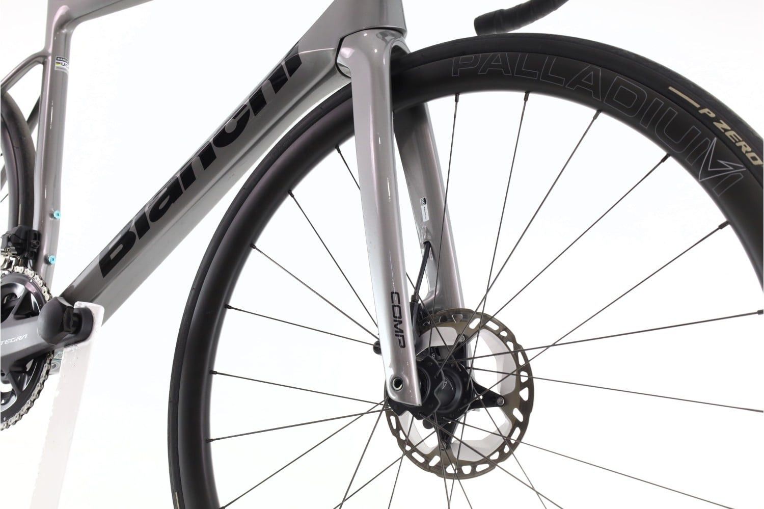 Produit reconditionné · Bianchi Specialissima Di2 12V · Gris / Vélo de route | Très bon état