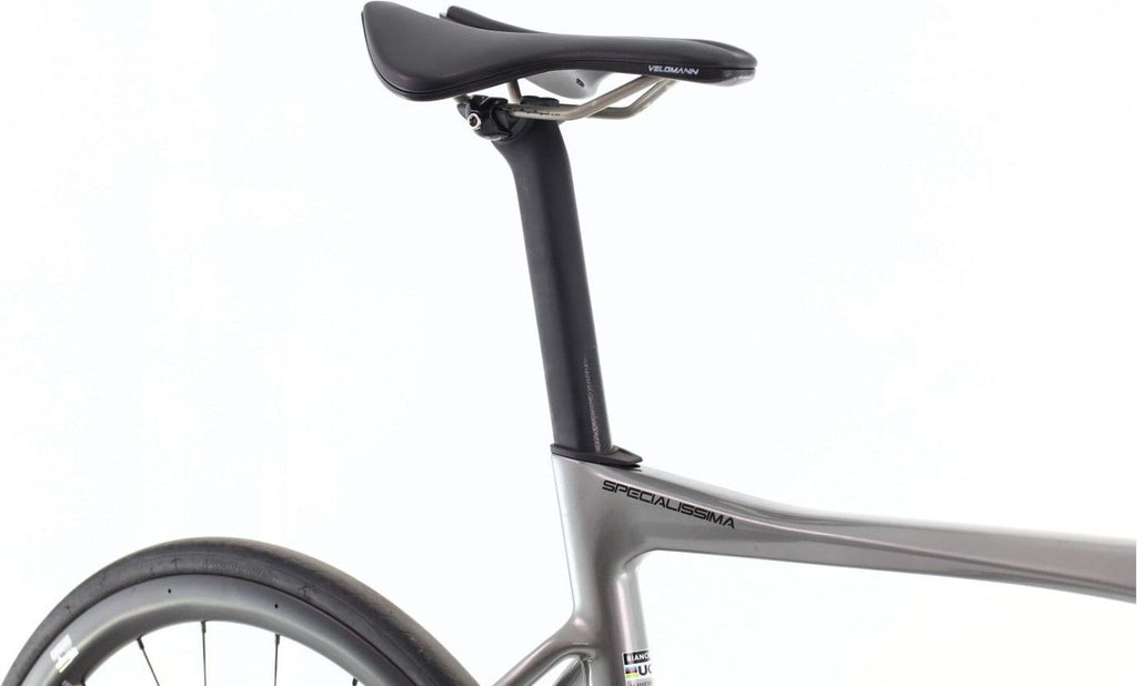 Produit reconditionné · Bianchi Specialissima Di2 12V · Gris / Vélo de route | Très bon état