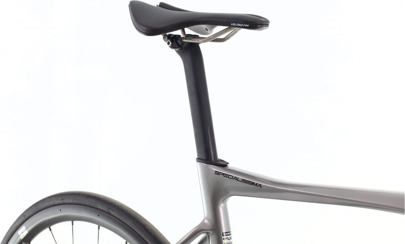 Produit reconditionné · Bianchi Specialissima Di2 12V · Gris / Vélo de route | Très bon état