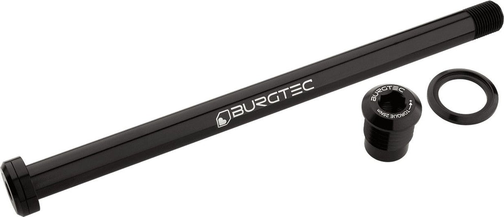 Axe Arrière VTT Burgtec 180 x 12 mm | M12x1.0 | Noir