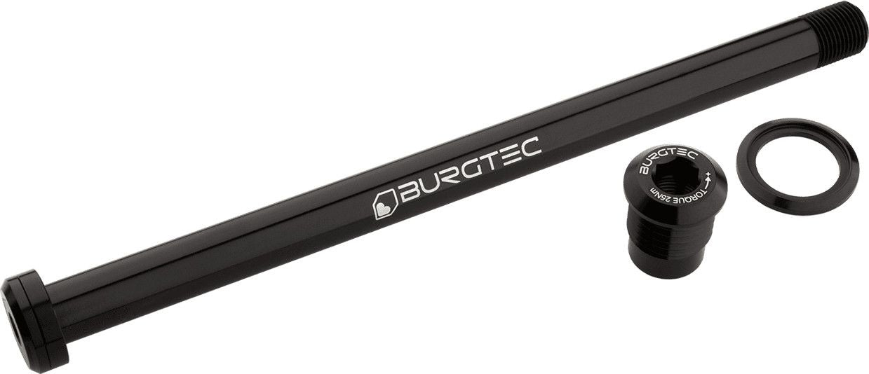 Axe Arrière VTT Burgtec 180 x 12 mm | M12x1.0 | Noir