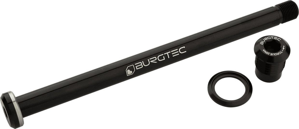 Axe Arrière VTT Burgtec Yeti 174 mm | M12x1.0 | Noir