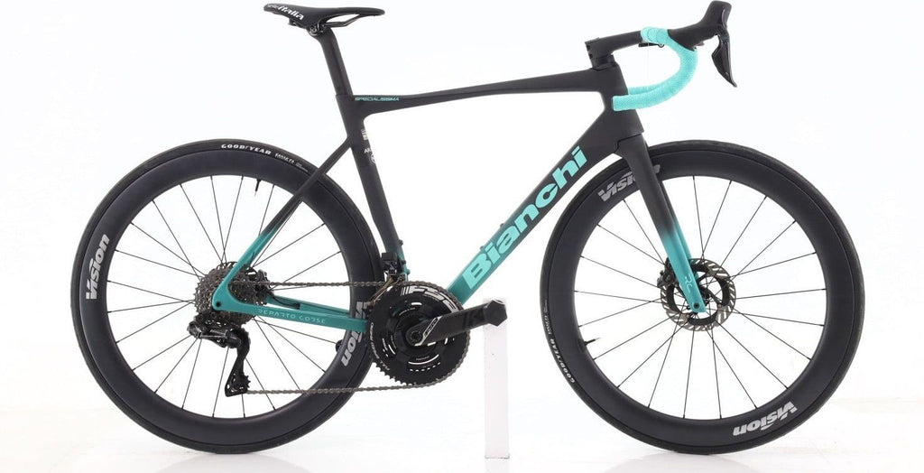 Produit reconditionné · Bianchi Specialissima Arkea Team Di2 12V · Gris / Vélo de route | Très bon état