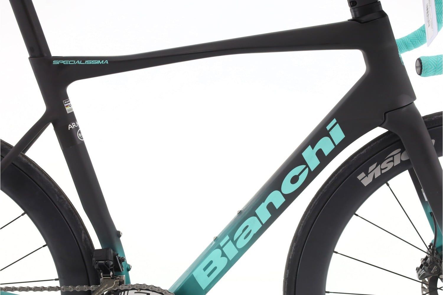 Produit reconditionné · Bianchi Specialissima Arkea Team Di2 12V · Gris / Vélo de route | Très bon état