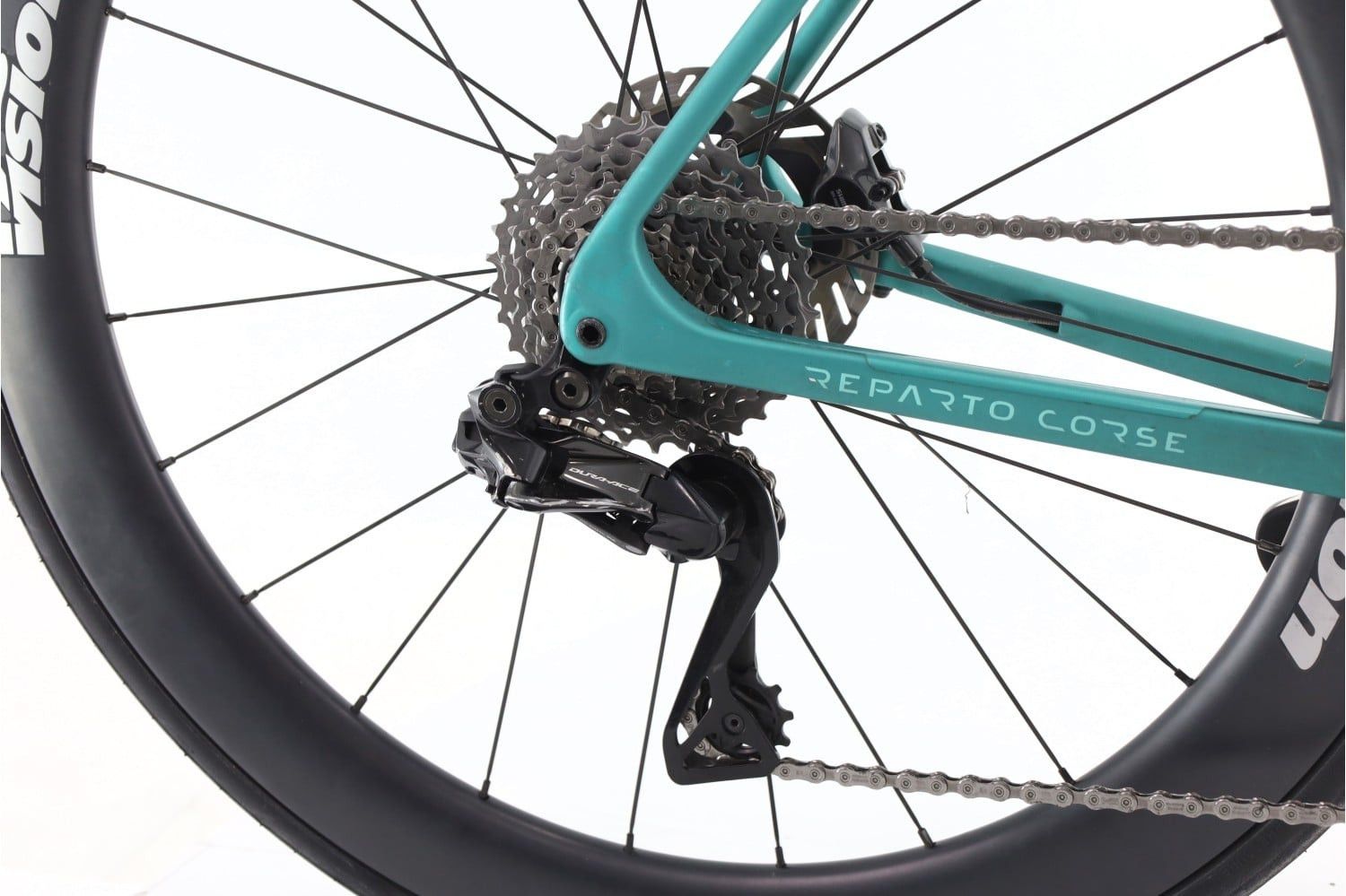 Produit reconditionné · Bianchi Specialissima Arkea Team Di2 12V · Gris / Vélo de route | Très bon état
