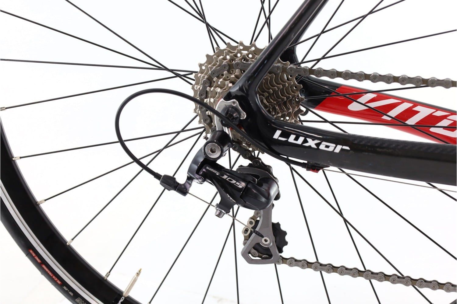 Produit reconditionné · Vitoria Luxor · Noir / Vélo de route | Très bon état