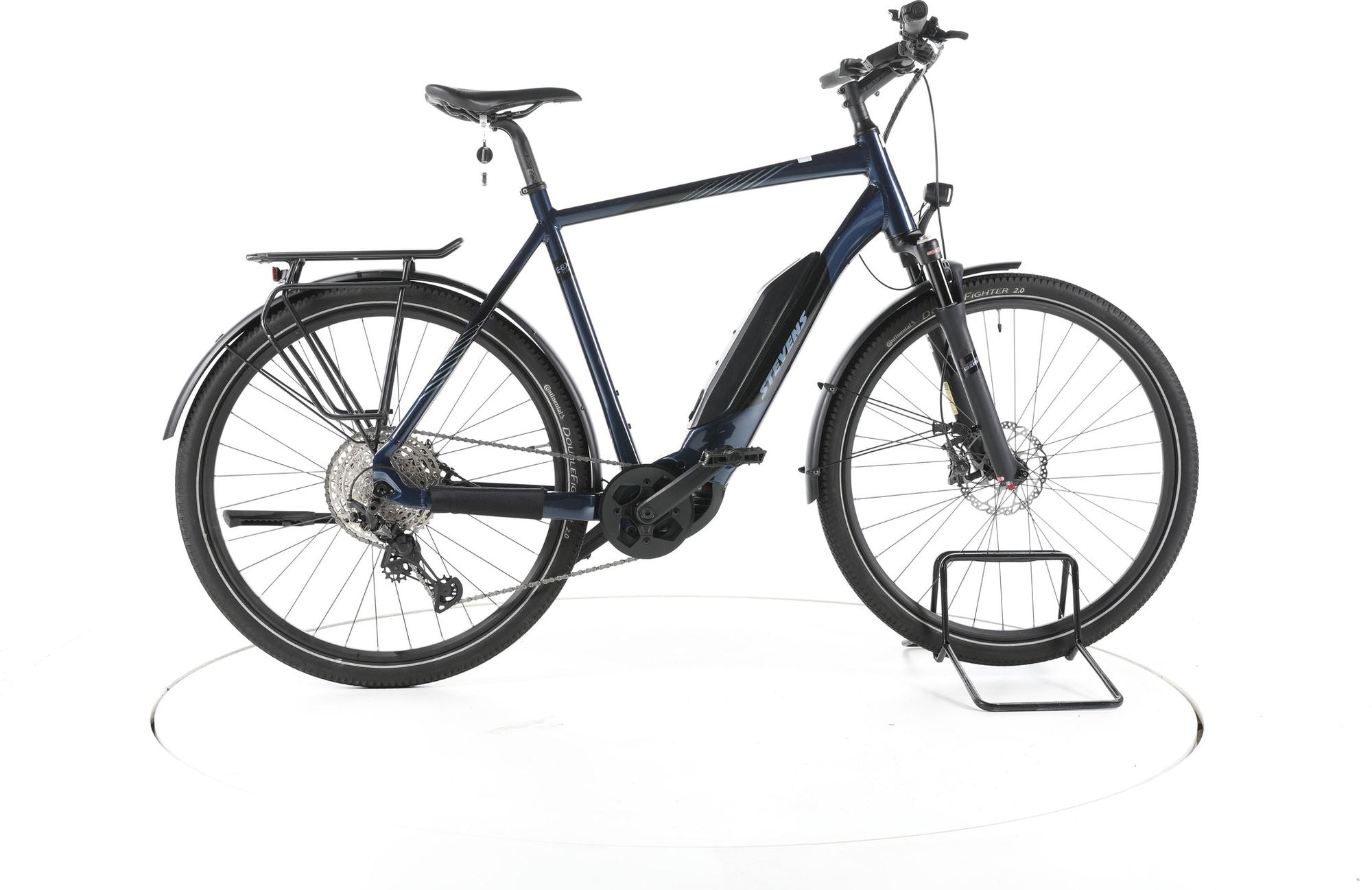 Produit reconditionné - Stevens E-8X Tour Trekking E-Bike - Très Bon Etat