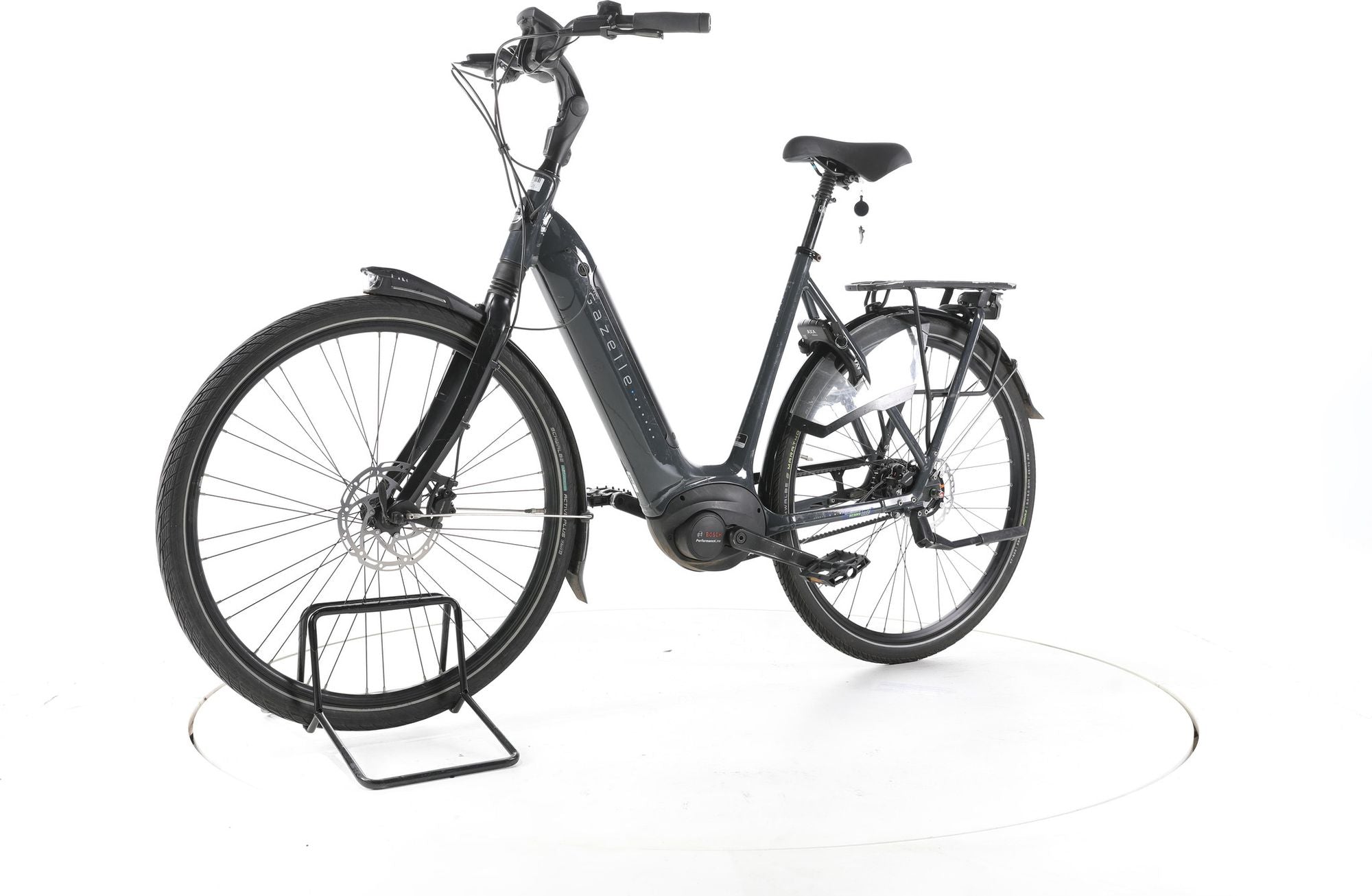 Produit reconditionné - Gazelle Arroyo C5 HMB Elite City E-Bike Entrée basse - Très Bon Etat