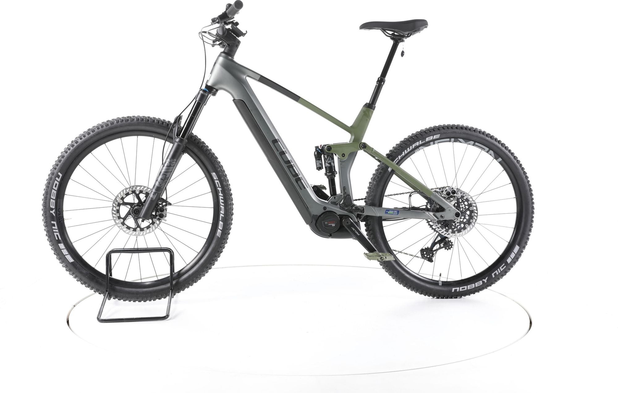 Produit reconditionné - Cube Stereo Hybrid 140 HPC TM Fully E-Bike Carbon  - Très Bon Etat