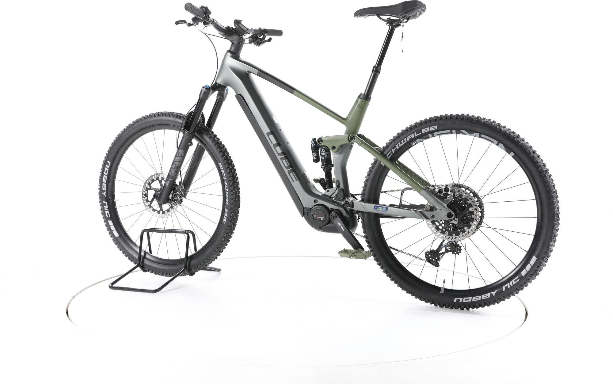 Produit reconditionné - Cube Stereo Hybrid 140 HPC TM Fully E-Bike Carbon  - Très Bon Etat