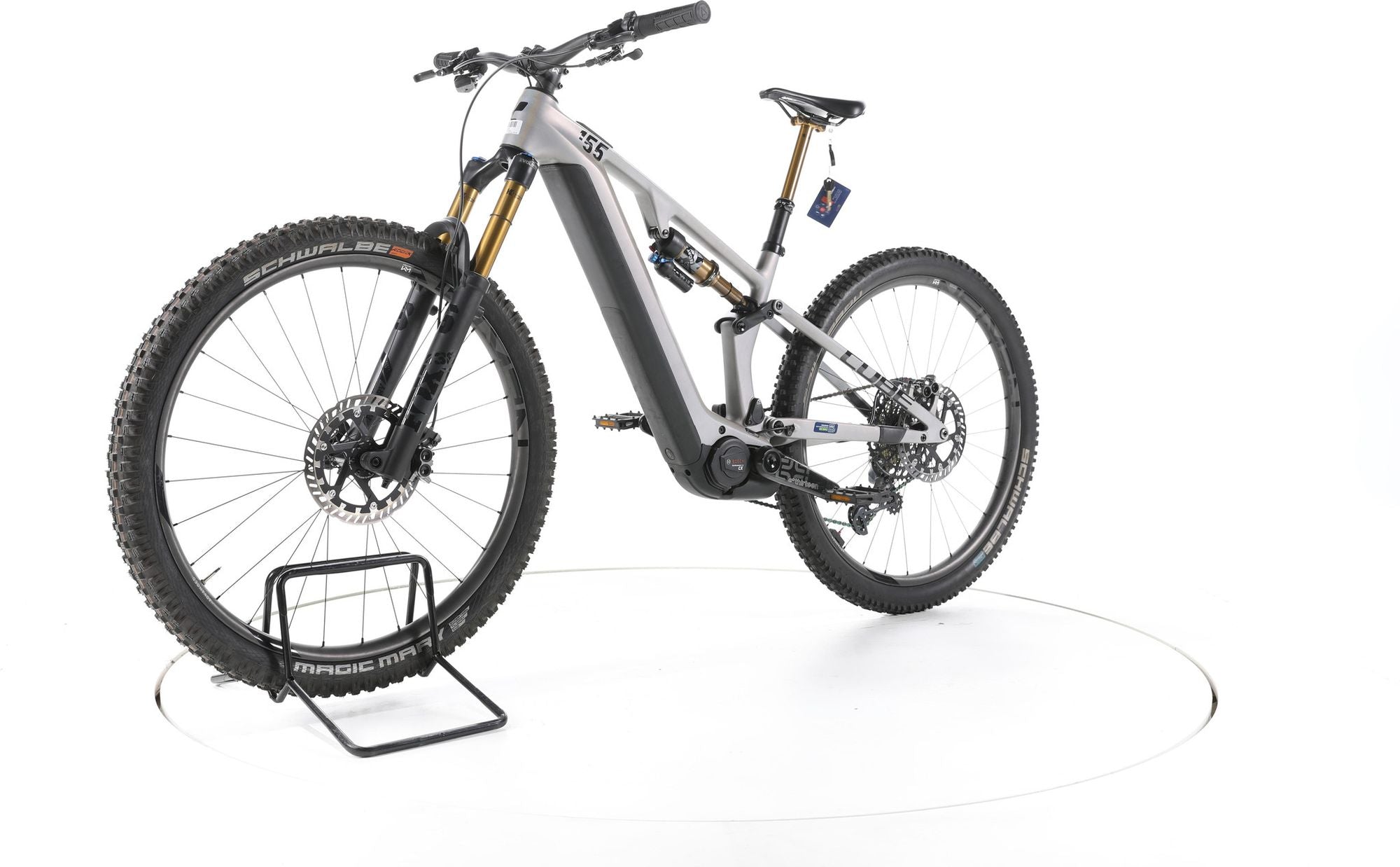 Produit reconditionné - Cube Stereo Hybrid ONE55 C:68X SLT E-Bike Carbon  - Très Bon Etat